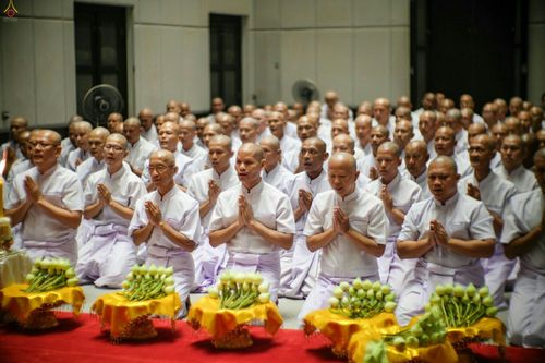 ภาพ No.25610:ประมวลภาพพิธีบรรพชาอุปสมบทรุ่นบูชาธรรม 99 ปี วันครูวิชชาธรรมกาย