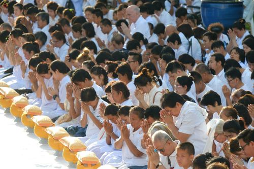 ภาพ No.25623:ประมวลภาพพิธีบรรพชาอุปสมบทรุ่นบูชาธรรม 99 ปี วันครูวิชชาธรรมกาย