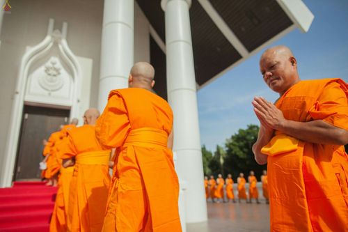ภาพ No.25632:ประมวลภาพพิธีบรรพชาอุปสมบทรุ่นบูชาธรรม 99 ปี วันครูวิชชาธรรมกาย