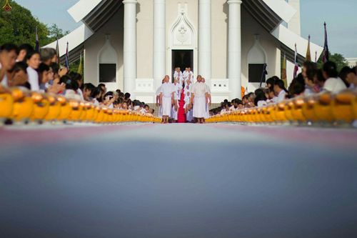 ภาพ No.25634:ประมวลภาพพิธีบรรพชาอุปสมบทรุ่นบูชาธรรม 99 ปี วันครูวิชชาธรรมกาย