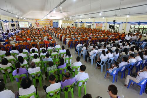 ภาพ No.29681:พิธีถวายสังฆทานแด่คณะสงฆ์ 323 วัด ใน 4 จังหวัดภาคใต้ ครั้งที่ 123