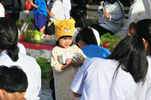 ภาพ No.25908:ประมวลภาพพิธีตักบาตรพระ 309 รูป ณ ห้าง Big C คลองสาม