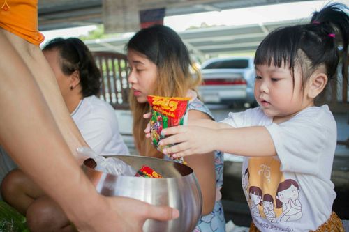 ภาพ No.25955:ประมวลภาพพิธีตักบาตรพระ 309 รูป ณ ห้าง Big C คลองสาม