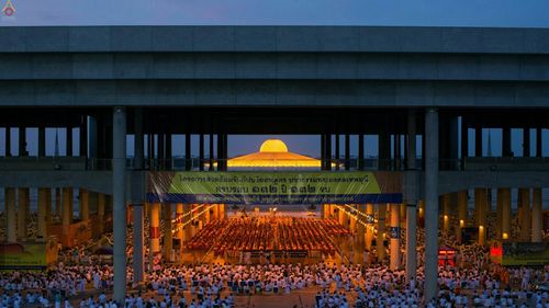 ภาพ No.26010:ประมวลภาพพิธีทอดผ้าป่าธรรมชัยเพื่องานพระพุทธศาสนาทั่วไทย