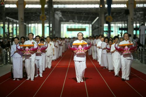 ภาพ No.26177:ประมวลภาพพิธีทอดผ้าป่าธรรมชัยเพื่องานพระพุทธศาสนาทั่วไทย