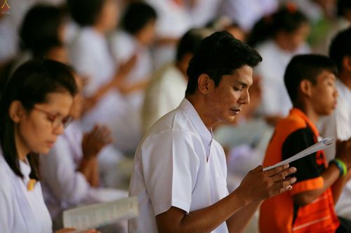 ภาพ No.26182:ประมวลภาพพิธีทอดผ้าป่าธรรมชัยเพื่องานพระพุทธศาสนาทั่วไทย