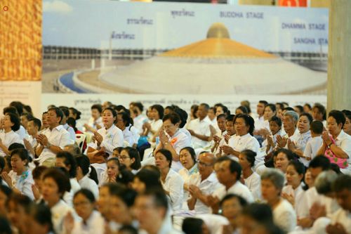 ภาพ No.26234:ประมวลภาพพิธีทอดผ้าป่าธรรมชัยเพื่องานพระพุทธศาสนาทั่วไทย