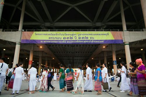 ภาพ No.26245:ประมวลภาพพิธีทอดผ้าป่าธรรมชัยเพื่องานพระพุทธศาสนาทั่วไทย