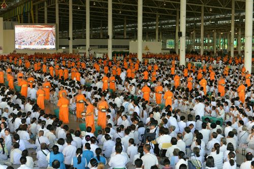 ภาพ No.26270:ประมวลภาพพิธีทอดผ้าป่าธรรมชัยเพื่องานพระพุทธศาสนาทั่วไทย