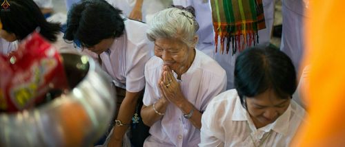 ภาพ No.26357:ประมวลภาพพิธีทอดผ้าป่าธรรมชัยเพื่องานพระพุทธศาสนาทั่วไทย