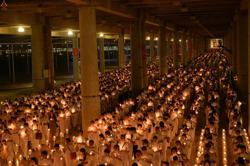 ภาพ No.26451:ประมวลภาพพิธีทอดผ้าป่าธรรมชัยเพื่องานพระพุทธศาสนาทั่วไทย