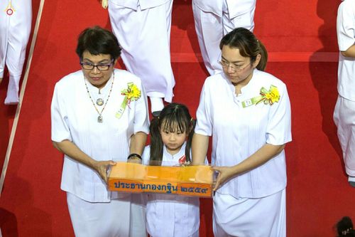 ภาพ No.26617:ประมวลภาพพิธีทอดกฐินวัดพระธรรมกาย ประจำปี พ.ศ. 2559