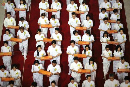 ภาพ No.26646:ประมวลภาพพิธีทอดกฐินวัดพระธรรมกาย ประจำปี พ.ศ. 2559