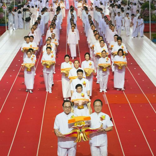 ภาพ No.26673:ประมวลภาพพิธีทอดกฐินวัดพระธรรมกาย ประจำปี พ.ศ. 2559