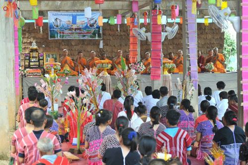 ภาพ No.26946:กฐินธรรมชัยสำนักสงฆ์ทียาเพอ ต.สบเมย อ.สบเมย จ.แม่ฮ่องสอน