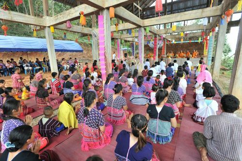 ภาพ No.26966:กฐินธรรมชัยสำนักสงฆ์ทียาเพอ ต.สบเมย อ.สบเมย จ.แม่ฮ่องสอน