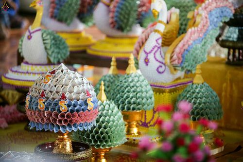 ภาพ No.27018:พิธีทอดกฐินธรรมชัย ณ วัดสามัคคีสวนดอก เอิ่งกาดเต่า นครเชียงตุง สาธารณรัฐแห่งสหภาพเมียนมาร์