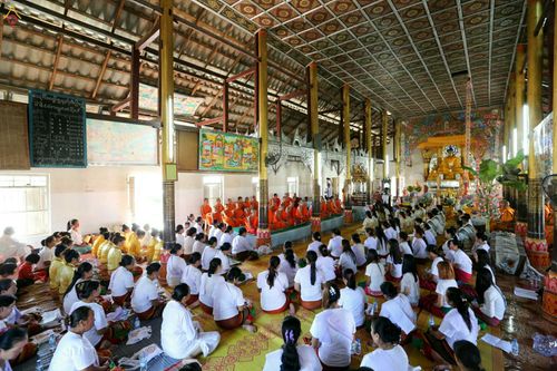 ภาพ No.27076:พิธีทอดกฐินธรรมชัย ณ วัดสามัคคีสวนดอก เอิ่งกาดเต่า นครเชียงตุง สาธารณรัฐแห่งสหภาพเมียนมาร์