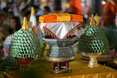 ภาพ No.27084:พิธีทอดกฐินธรรมชัย ณ วัดสามัคคีสวนดอก เอิ่งกาดเต่า นครเชียงตุง สาธารณรัฐแห่งสหภาพเมียนมาร์