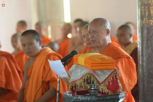 ภาพ No.27083:พิธีทอดกฐินธรรมชัย ณ วัดสามัคคีสวนดอก เอิ่งกาดเต่า นครเชียงตุง สาธารณรัฐแห่งสหภาพเมียนมาร์