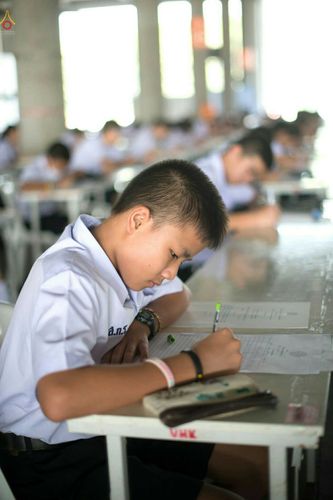 ภาพ No.26991:พิธีสอบธรรมสนามหลวง ธรรมศึกษา ณ วัดพระธรรมกาย ประจำปี พ.ศ. 2559