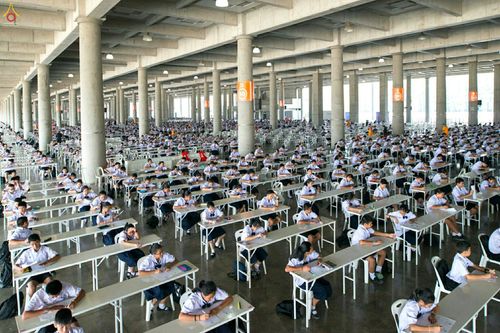 ภาพ No.26998:พิธีสอบธรรมสนามหลวง ธรรมศึกษา ณ วัดพระธรรมกาย ประจำปี พ.ศ. 2559