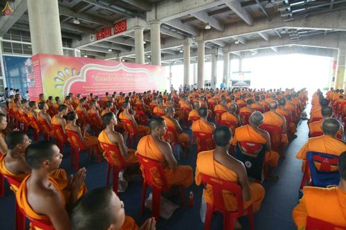 ภาพ No.27098:สวดธัมมจักกัปปวัตตนสูตรบูชาพระมหาธรรมกายเจดีย์พระมหาเจดีย์พระพุทธเจ้าล้านพระองค์