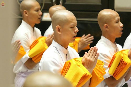 ภาพ No.27127:พิธีบรรพชาอุปสมบทหมู่นาคธรรมทายาทบูชาธรรมพระราชภาวนาจารย์เพื่อน้อมถวายเป็นพระราชกุศล