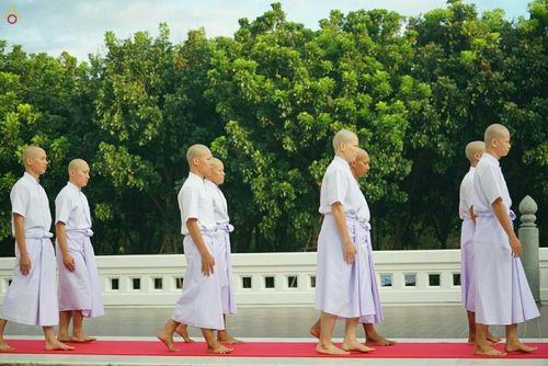 ภาพ No.27150:พิธีบรรพชาอุปสมบทหมู่นาคธรรมทายาทบูชาธรรมพระราชภาวนาจารย์เพื่อน้อมถวายเป็นพระราชกุศล