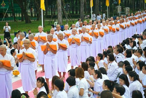 ภาพ No.27151:พิธีบรรพชาอุปสมบทหมู่นาคธรรมทายาทบูชาธรรมพระราชภาวนาจารย์เพื่อน้อมถวายเป็นพระราชกุศล