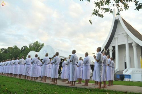 ภาพ No.27156:พิธีบรรพชาอุปสมบทหมู่นาคธรรมทายาทบูชาธรรมพระราชภาวนาจารย์เพื่อน้อมถวายเป็นพระราชกุศล