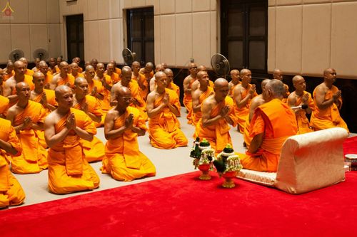 ภาพ No.27161:พิธีบรรพชาอุปสมบทหมู่นาคธรรมทายาทบูชาธรรมพระราชภาวนาจารย์เพื่อน้อมถวายเป็นพระราชกุศล
