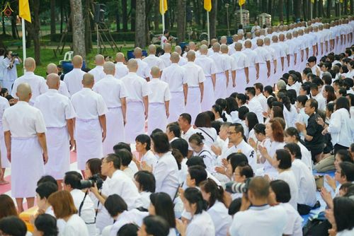 ภาพ No.27169:พิธีบรรพชาอุปสมบทหมู่นาคธรรมทายาทบูชาธรรมพระราชภาวนาจารย์เพื่อน้อมถวายเป็นพระราชกุศล