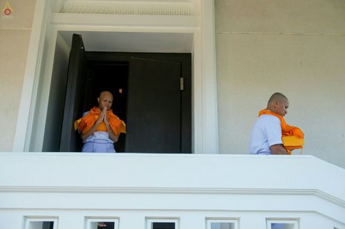 ภาพ No.27210:พิธีบรรพชาอุปสมบทหมู่นาคธรรมทายาทบูชาธรรมพระราชภาวนาจารย์เพื่อน้อมถวายเป็นพระราชกุศล