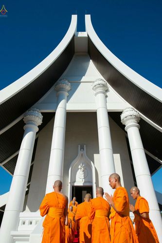 ภาพ No.27217:พิธีบรรพชาอุปสมบทหมู่นาคธรรมทายาทบูชาธรรมพระราชภาวนาจารย์เพื่อน้อมถวายเป็นพระราชกุศล