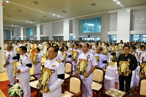 ภาพ No.27248:พิธีสวดพระพุทธมนต์ บำเพ็ญจิตภาวนาครบรอบปัญญาสมวาร (๕๐ วัน)