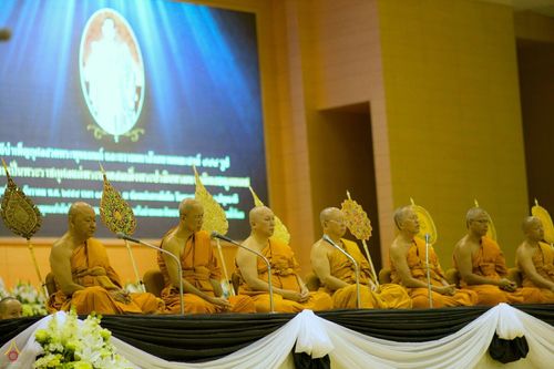 ภาพ No.27258:พิธีสวดพระพุทธมนต์ บำเพ็ญจิตภาวนาครบรอบปัญญาสมวาร (๕๐ วัน)