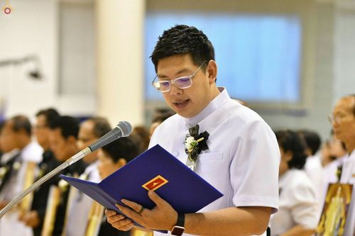 ภาพ No.27282:พิธีสวดพระพุทธมนต์ บำเพ็ญจิตภาวนาครบรอบปัญญาสมวาร (๕๐ วัน)