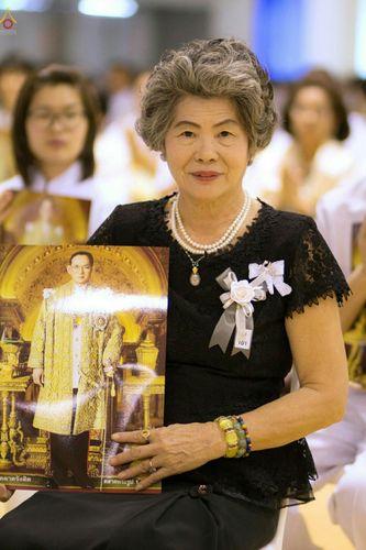 ภาพ No.27289:พิธีสวดพระพุทธมนต์ บำเพ็ญจิตภาวนาครบรอบปัญญาสมวาร (๕๐ วัน)