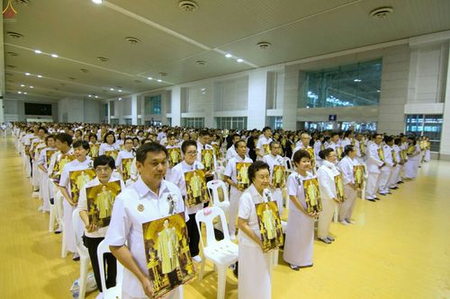 ภาพ No.27321:พิธีสวดพระพุทธมนต์ บำเพ็ญจิตภาวนาครบรอบปัญญาสมวาร (๕๐ วัน)