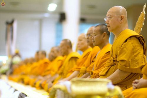 ภาพ No.27310:พิธีสวดพระพุทธมนต์ บำเพ็ญจิตภาวนาครบรอบปัญญาสมวาร (๕๐ วัน)