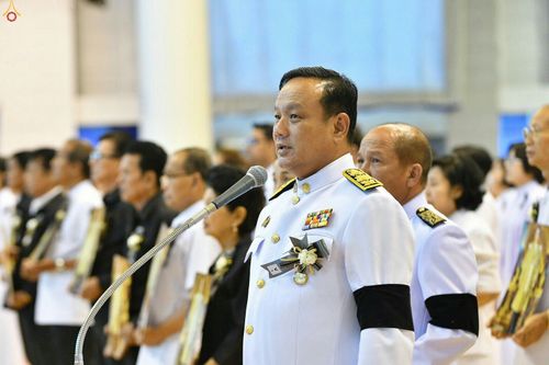 ภาพ No.27326:พิธีสวดพระพุทธมนต์ บำเพ็ญจิตภาวนาครบรอบปัญญาสมวาร (๕๐ วัน)