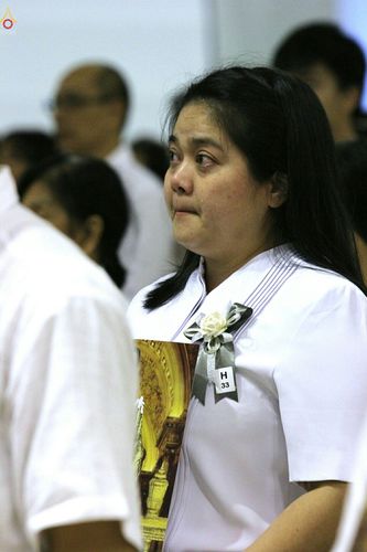 ภาพ No.27332:พิธีสวดพระพุทธมนต์ บำเพ็ญจิตภาวนาครบรอบปัญญาสมวาร (๕๐ วัน)