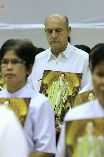 ภาพ No.27334:พิธีสวดพระพุทธมนต์ บำเพ็ญจิตภาวนาครบรอบปัญญาสมวาร (๕๐ วัน)