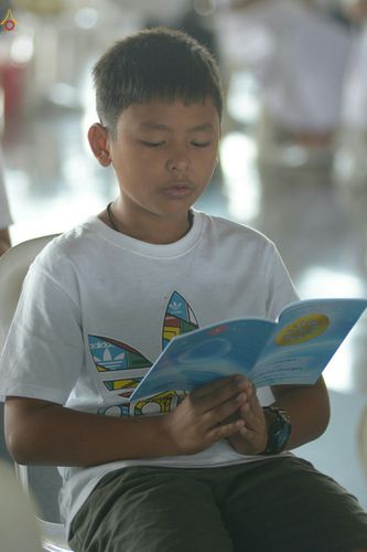 ภาพ No.27936:พิธีปิดแผ่นทองระฆังธรรม เข้าสู่ยุคชาวศิวิไลซ์และพิธีสวดธัมมจักกัปปวัตนสูตร