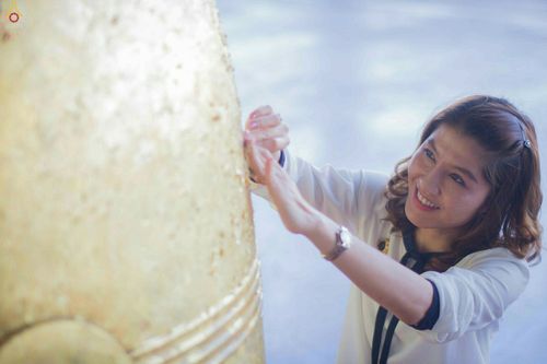 ภาพ No.27979:พิธีปิดแผ่นทองระฆังธรรม เข้าสู่ยุคชาวศิวิไลซ์และพิธีสวดธัมมจักกัปปวัตนสูตร