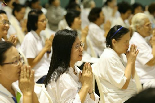 ภาพ No.27988:พิธีปิดแผ่นทองระฆังธรรม เข้าสู่ยุคชาวศิวิไลซ์และพิธีสวดธัมมจักกัปปวัตนสูตร