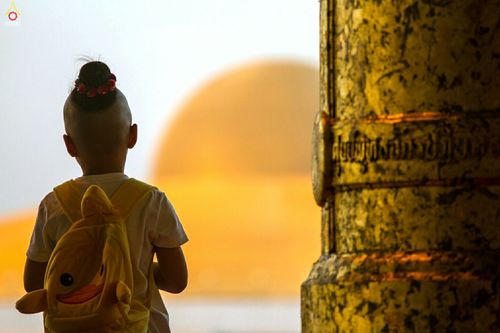 ภาพ No.27999:พิธีปิดแผ่นทองระฆังธรรม เข้าสู่ยุคชาวศิวิไลซ์และพิธีสวดธัมมจักกัปปวัตนสูตร