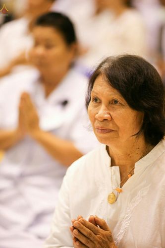 ภาพ No.28016:พิธีปิดแผ่นทองระฆังธรรม เข้าสู่ยุคชาวศิวิไลซ์และพิธีสวดธัมมจักกัปปวัตนสูตร