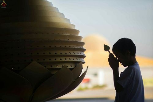 ภาพ No.28023:พิธีปิดแผ่นทองระฆังธรรม เข้าสู่ยุคชาวศิวิไลซ์และพิธีสวดธัมมจักกัปปวัตนสูตร